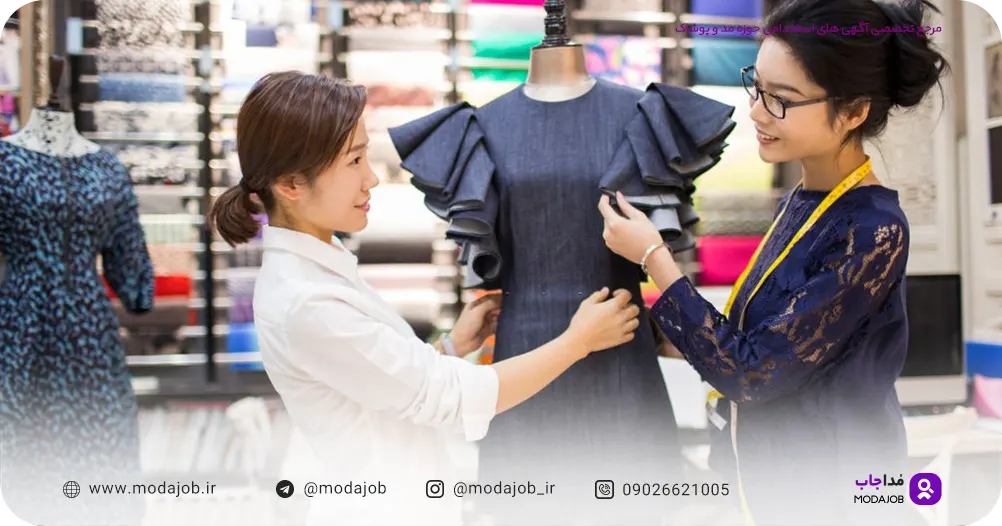 فرآیند-تولید-لباس-از-پارچه-برش-خورده-تا-پوشاک-مداجاب